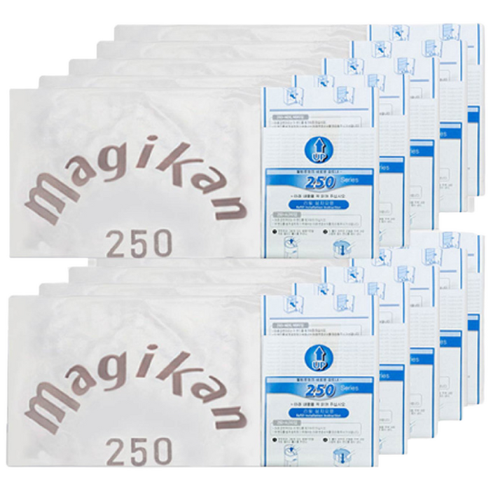 매직캔 정품리필봉투 250 화이트 21리터용 250R10W