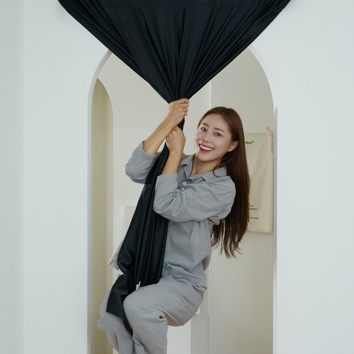 3M정품 떨어지지 않고 쉽게 붙이는 단열 3중 암막커튼끈 커튼봉 호환가능