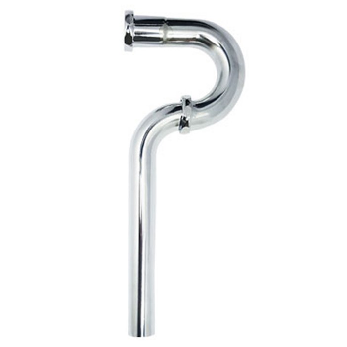 INSUCO 세면대 트랩 부품 아이트랩 배관 P트랩, 1개