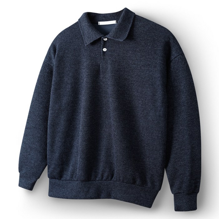 해리슨 코듀로이 긴팔 카라 니트 티셔츠 HA1017 NAT1009