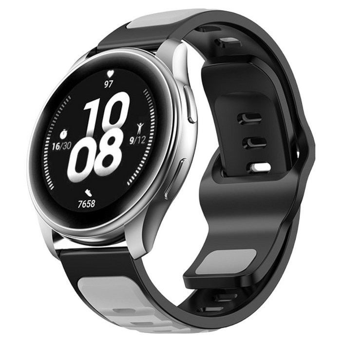 하마테 컬러포인트 실리콘 스트랩 22mm