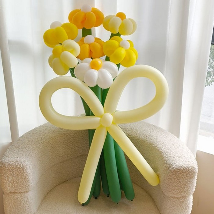 이프 요술풍선 꽃묶음 세트