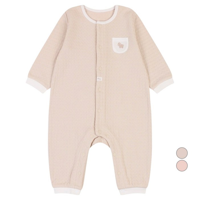 에뜨와 선물용 리브 면 우주복