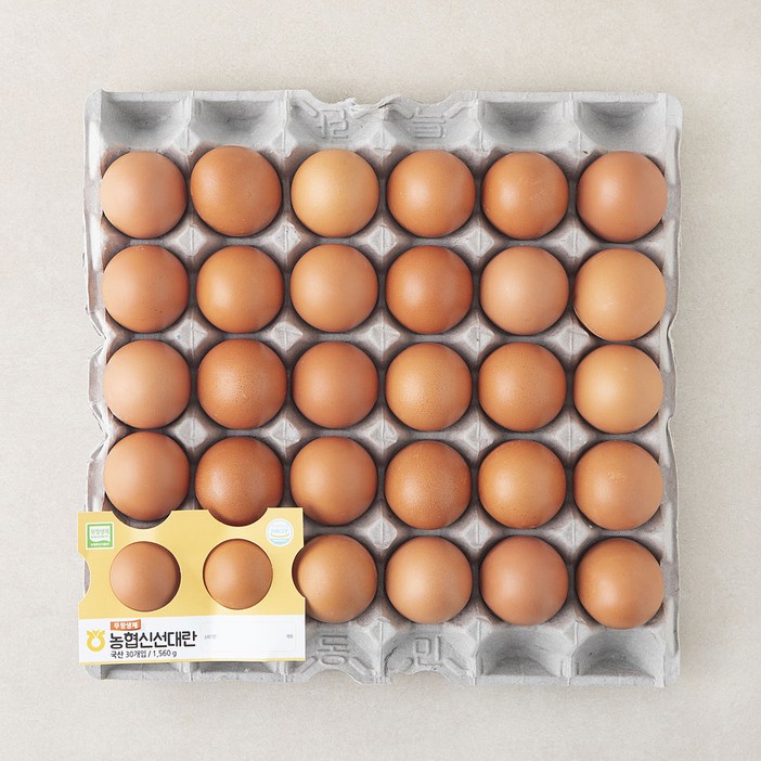 [로켓프레시] 농협 무항생제 인증 신선 대란 1.56kg