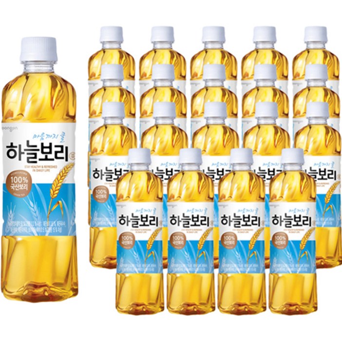 웅진 하늘보리, 500ml, 20개