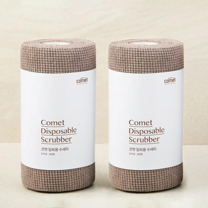 코멧 일회용 수세미