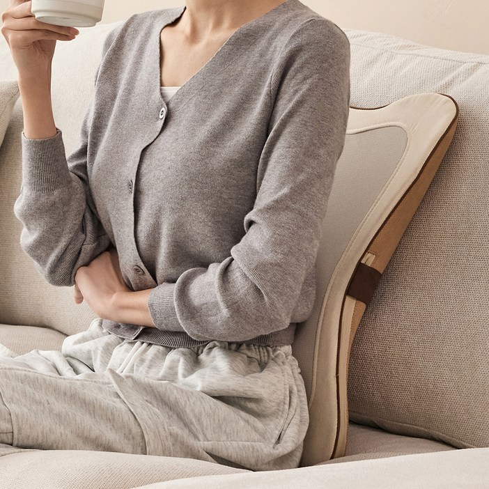 이노브엠 체어핏 무선 등허리 온열 마사지기, IA-B100FN, 베이지