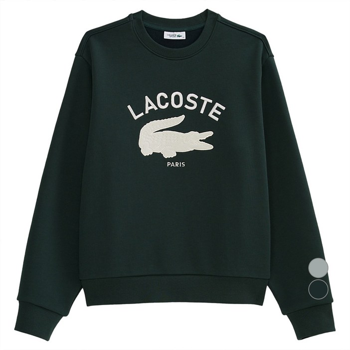 라코스테 여성용 테니스 크루넥 스웻셔츠 SF945E55N