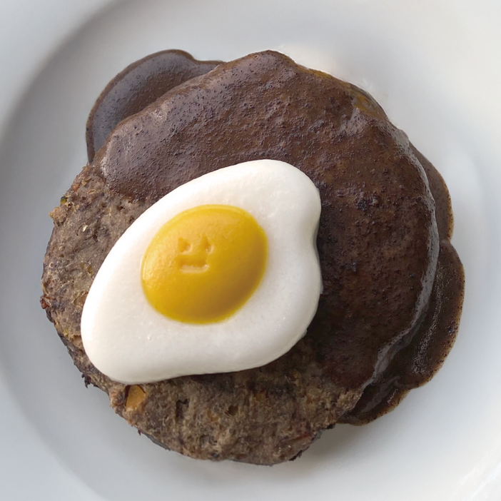 뽀뽀제과 [로켓프레시] 강아지 수제간식 함박스테이크 + 계란푸딩 세트 (냉동)