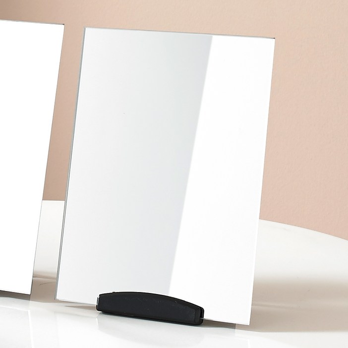 온맘컴퍼니 프랑 컴팩트 직사각 탁상거울, 단일 색상