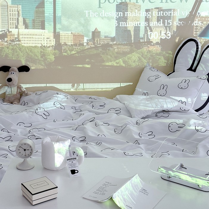 누비지오 미피 츄츄 이불 침구세트