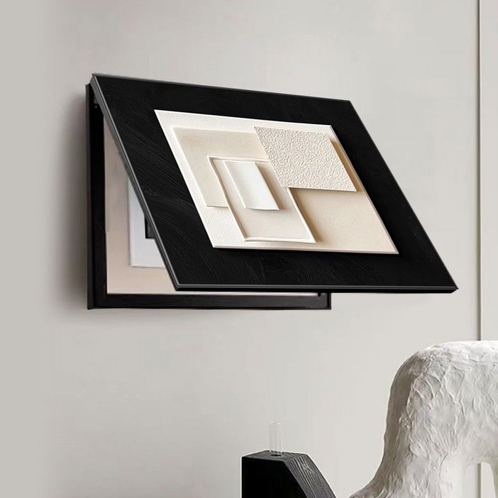 오누아집 두꺼비집 가리개 액자