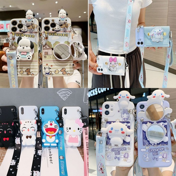 에너지라이프 키즈폰 에너지라이프 갤럭시 겔 노트9 노트8  노트10 케이스 동전 카드지갑 목걸이줄 초딩폰 새해 입학선물 4876