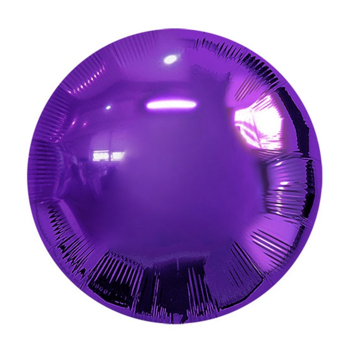 피플스파티 18인치 45cm 라운드 원형 은박풍선