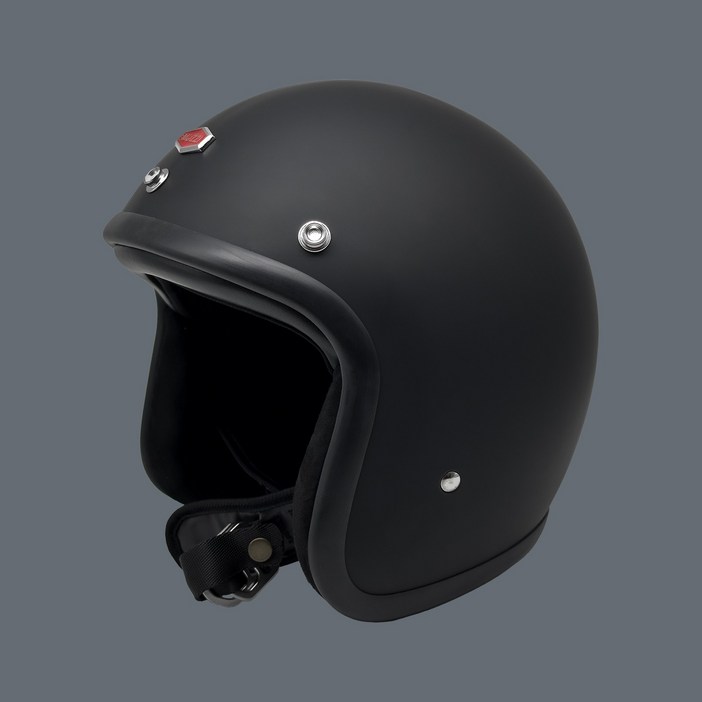 기어러스 머찌 클래식헬멧  멧블랙 MUZZI CLASSIC HELMET