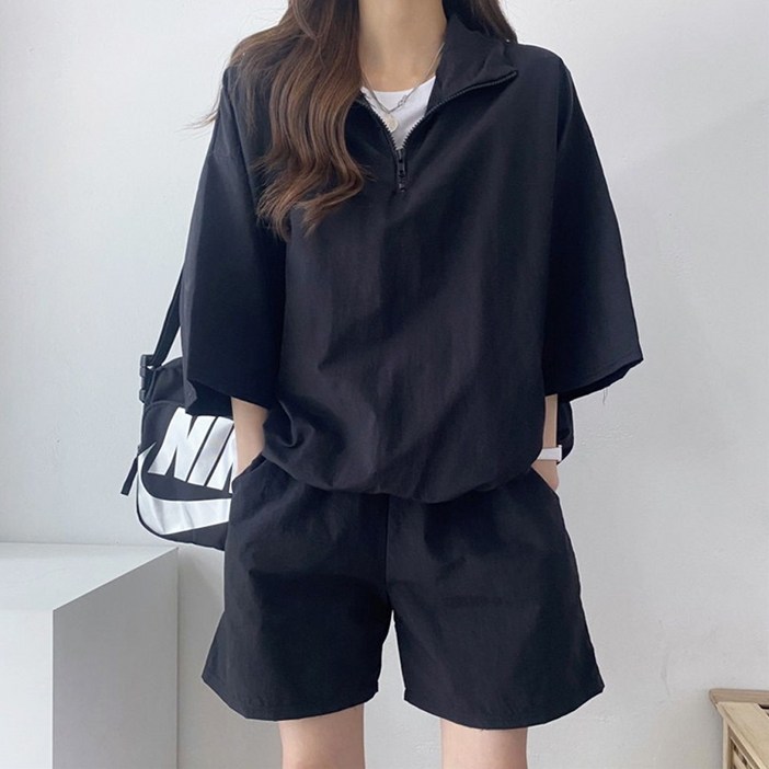 메이킹유 바스락 반집업 반바지 P8001아노락세트77size 추가