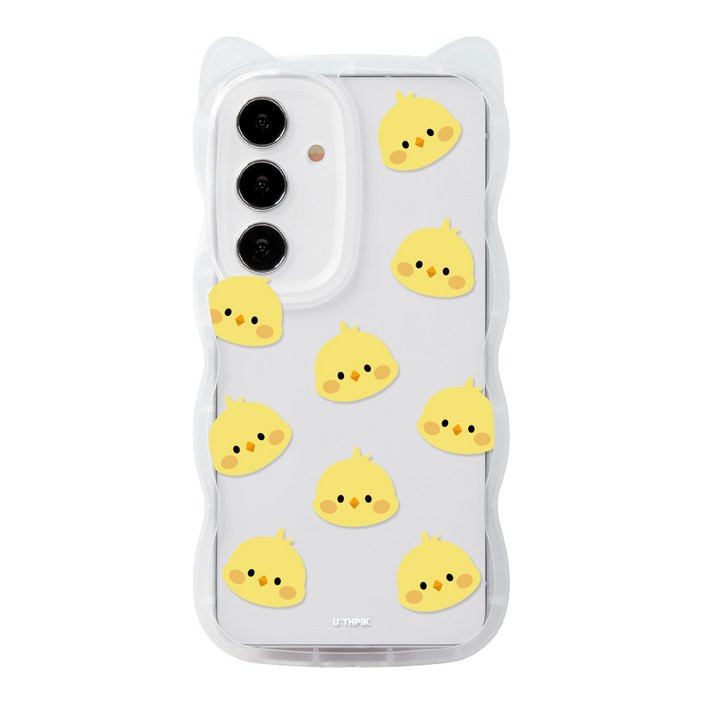 갤럭시A35 A356 전용 고양이귀 쫑긋 캣웨이브 디자인 케이스