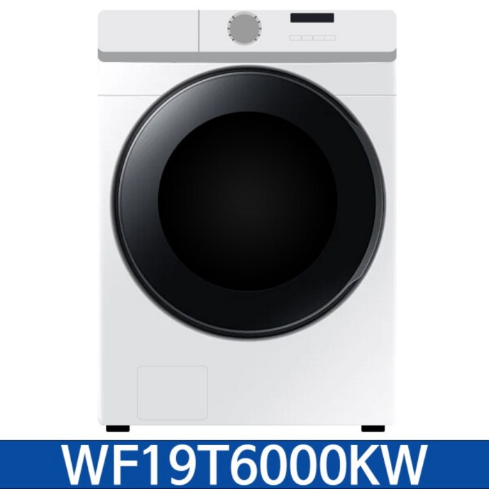 삼성전자주 삼성 그랑데 WF19T6000KW 드럼 세탁기 19 kg 화이트  KN