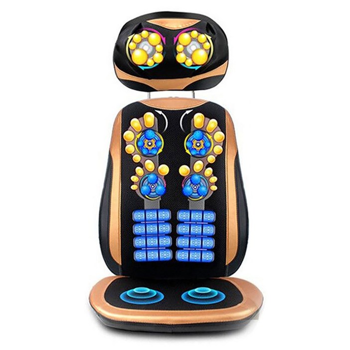 AIDU접이식  안마의자 파워 전신 마사지기 목 어깨 롤링 패드 허리 등 경추 의자형 안마기