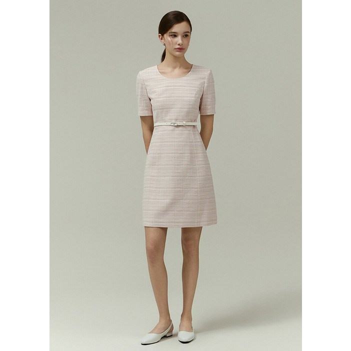 잇미샤 잇미샤  벨티드 미니 원피스 ITP4WOP660DGDG