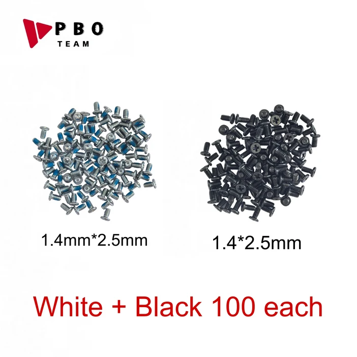 100PCS 2.5mm 3.0mm 3.5mm 나사 삼성 S21 S22 S23 S24 울트라 A52 A53 A50 A40 A60 A80 A90 A11 마더 보드