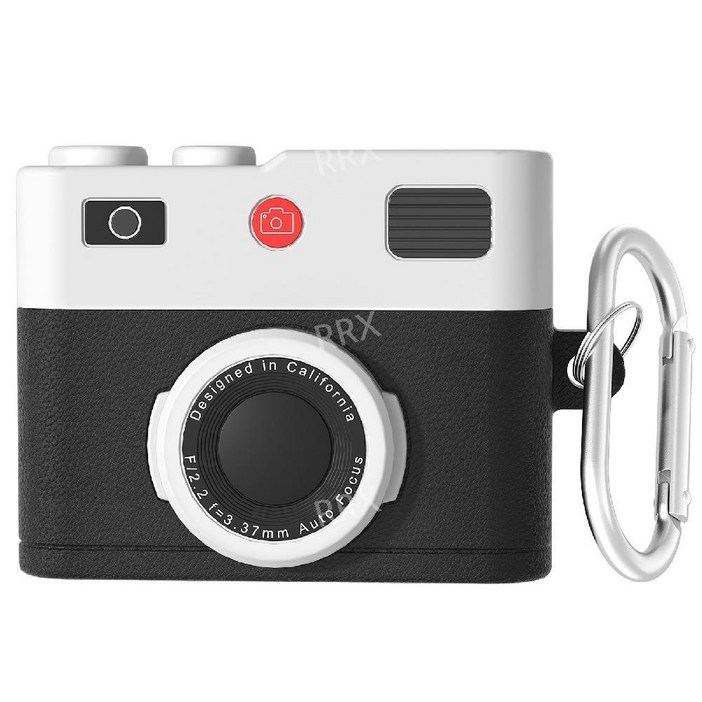 에어팟 프로 케이스 실리콘 레트로 카메라 Airpods Pro 2세대 무선 이어폰 보호 커버