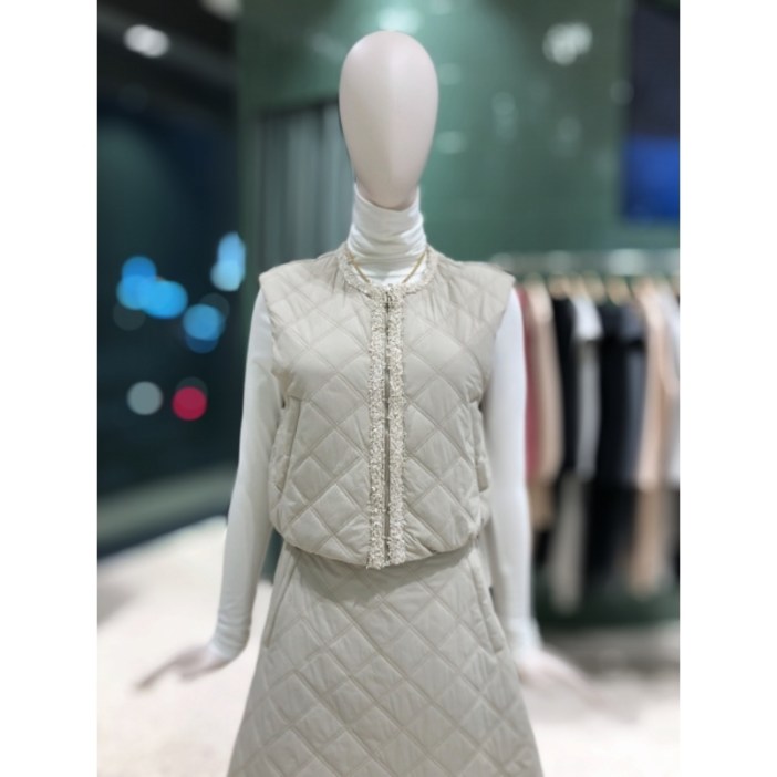 백화점 듀엘 배색라인포인트퀄팅포인트 L251PSB001 아울렛
