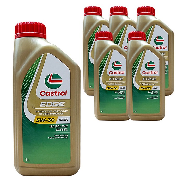 캐스트롤 엣지 티타늄 A3 B4 5W30 1리터 6개 가솔린용 본사정품