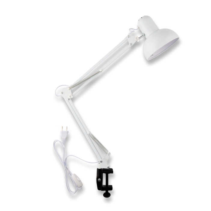 42W급 LED 식물등 집게형 스탠드 책상 단스탠드 각도 조절 관절형 E26 DSE110-0A