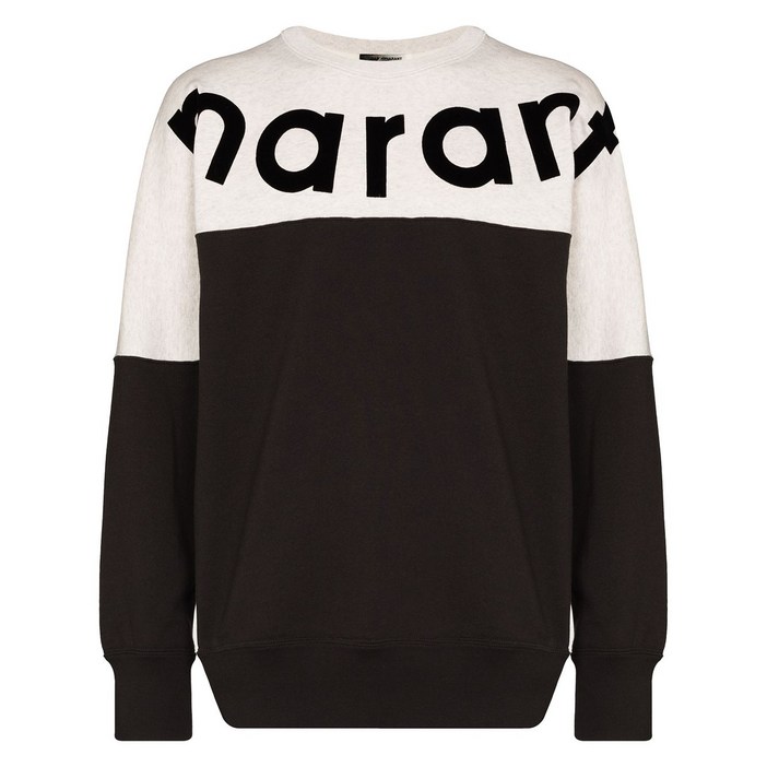 이자벨 마랑 하워리 투톤 스웨트셔츠