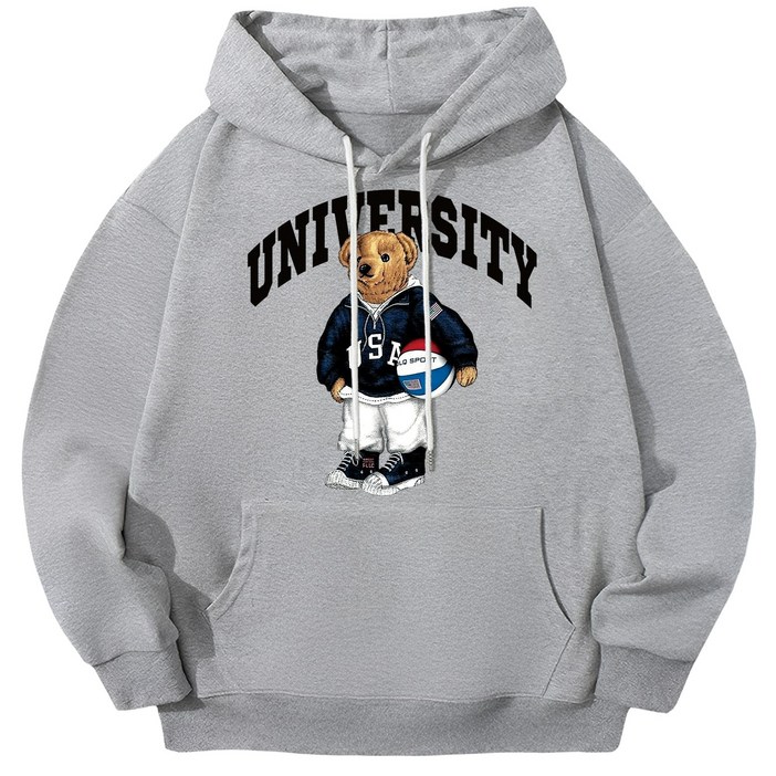 마고MAGO  USA 농구곰 후드티