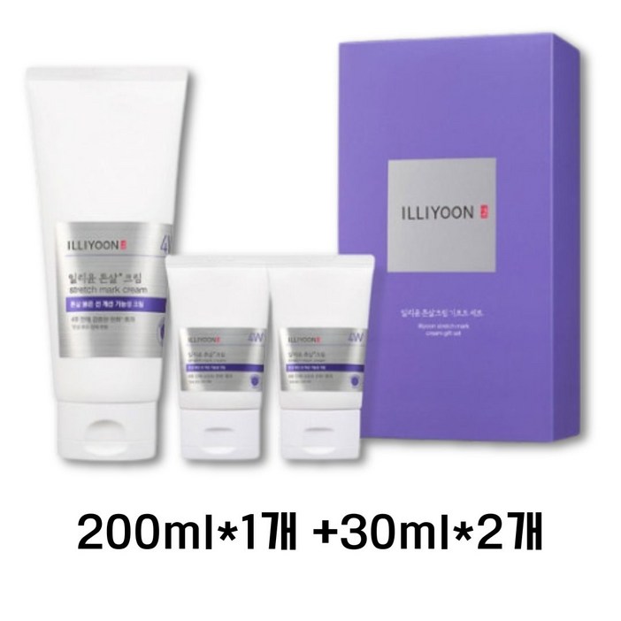 일리윤 튼살크림 200ml  30ml x 2p 선물세트