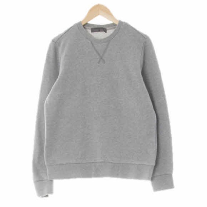 지오다노 9264 멜란지그레이 면혼방 라운드맨투맨 [90]