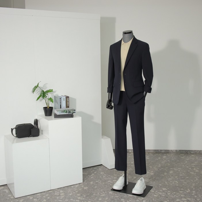 리버클래시 LLS26511DN, LLS27511DN [SLIM-FIT SUIT] 스판 싱글 셋업 정장 다크네이비