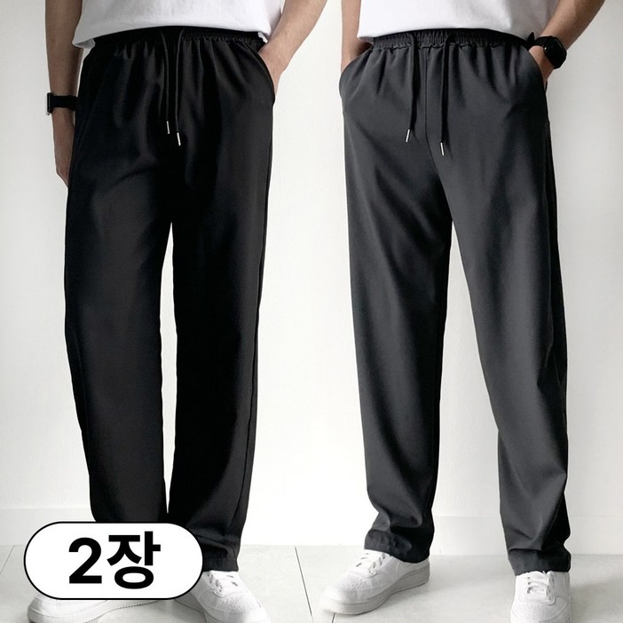 핏노블 11 남자 여름 바지 작업복 일자 쿨 트레이닝 팬츠