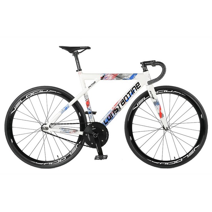 2025 콘스탄틴 피타 픽시 자전거 화이트 맷블랙 완성차 출고