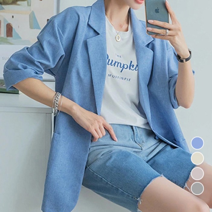 나크21 린넨 테일러드 롱자켓 NK21J21 나크21 린넨 테일러드 롱자켓 NK21J21