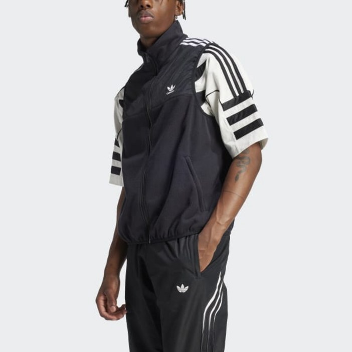 아디다스 ADIDAS 오리지널스 맨 아디컬러 3S 마이크로플리스 베스트 남자조끼 남자플리스 남자후리스 남자후리스조끼 남자플리스조끼 겨울조끼 플리스조끼 IZ2483IZ4799