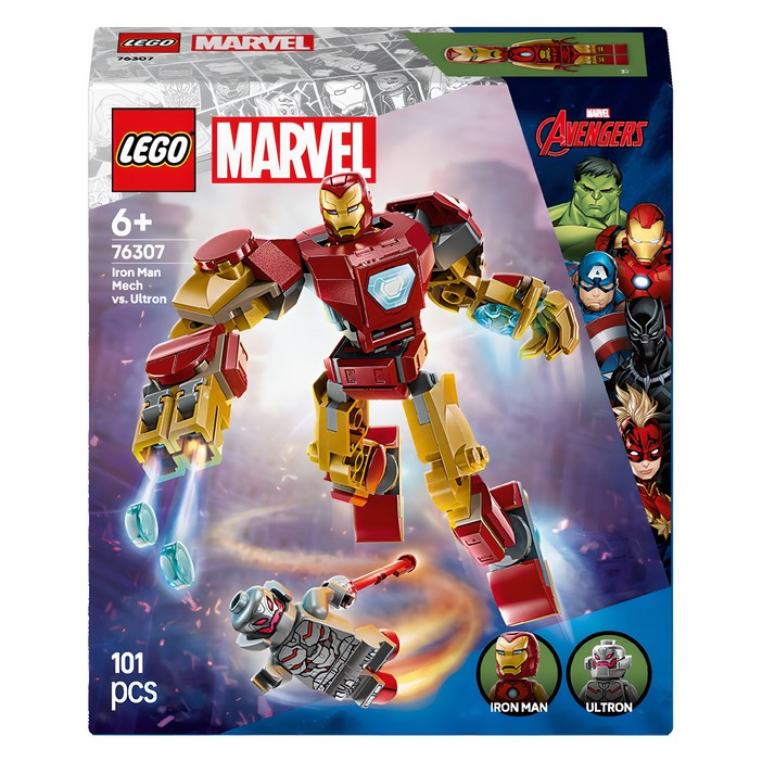 레고 마블 76307 아이언맨 로봇 대 울트론