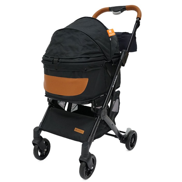 크로노 프리미엄 강아지유모차 개모차, 블랙 에디션