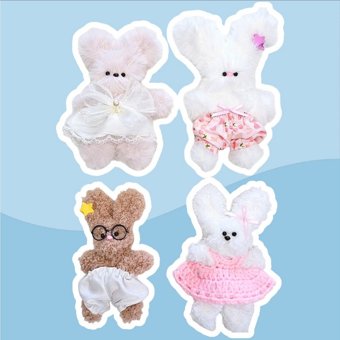 헬로우하비 모루인형 만들기 DIY 키트 풀세트, 1개, 남여공용