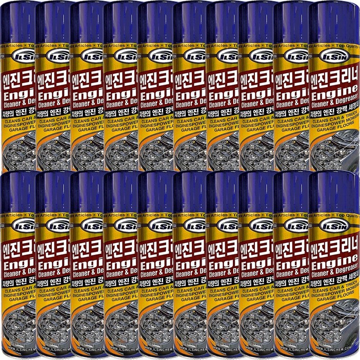 현대 일신 카브레타 크리너 캬브레다 엔진청소 550ML 쵸크세척 카브레타 초크크리너, 550ml, 20개