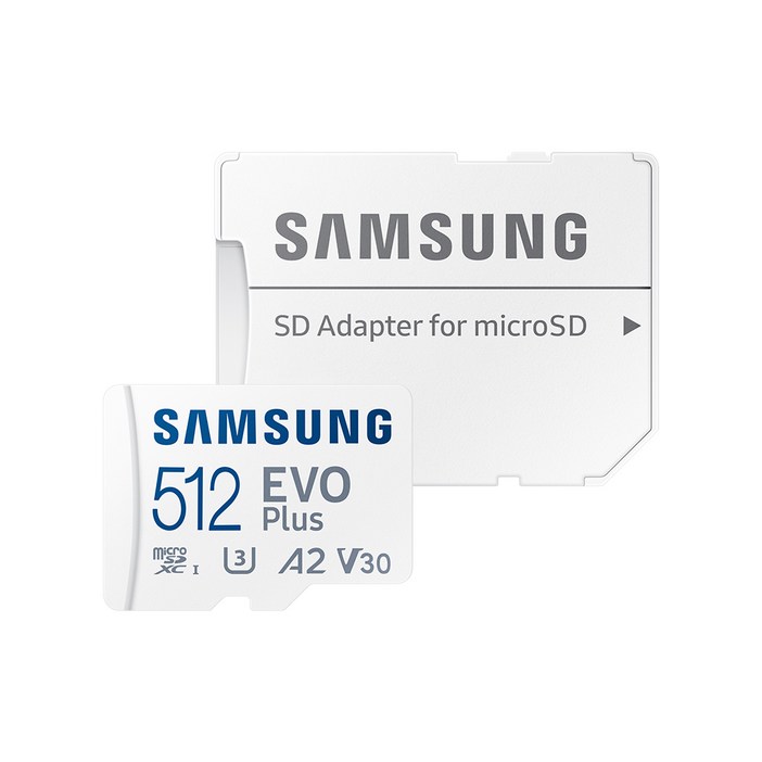 삼성전자 공식인증 정품 마이크로SD카드 EVO PLUS MB-MC512SA/KR 삼성sd카드512