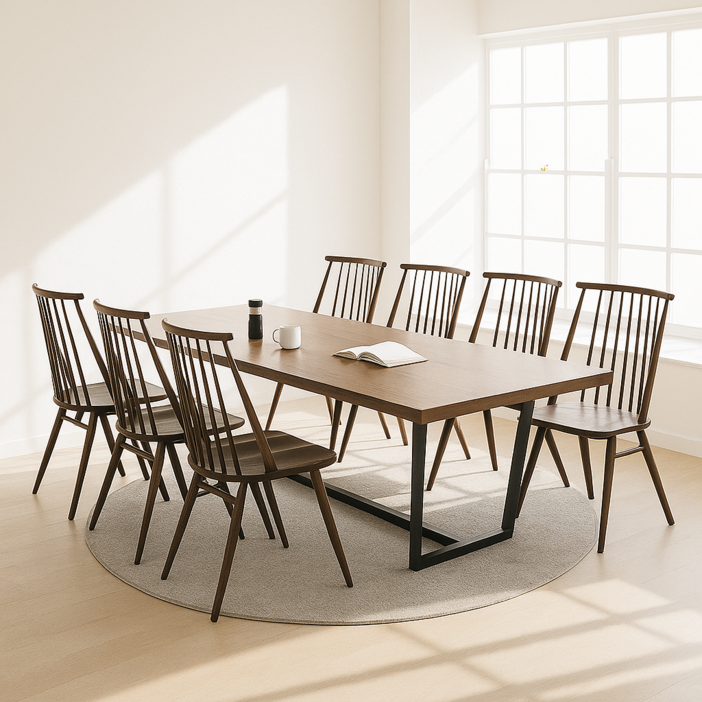 원목 식탁 우드슬랩 세라믹 아일랜드 4인용 6인용 8인용 식탁세트 넓은 카페 테이블