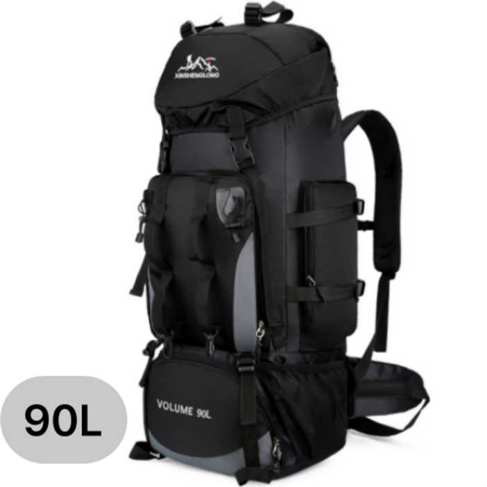 아웃도어센스 90L 대용량 빅사이즈 방수 등산 가방 대형 배낭 백팩