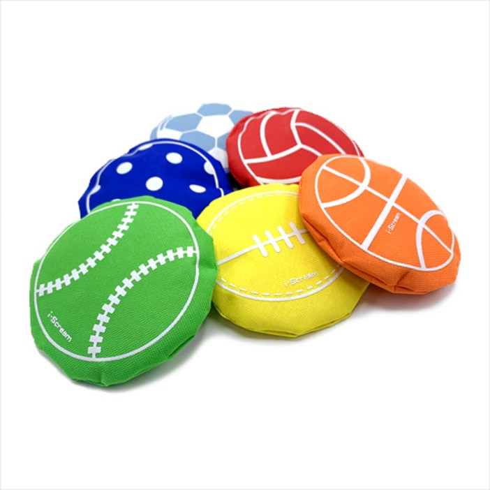 아이스크림몰 양수쌤이 추천하는 스포츠 빈백 6개 1세트콩주머니