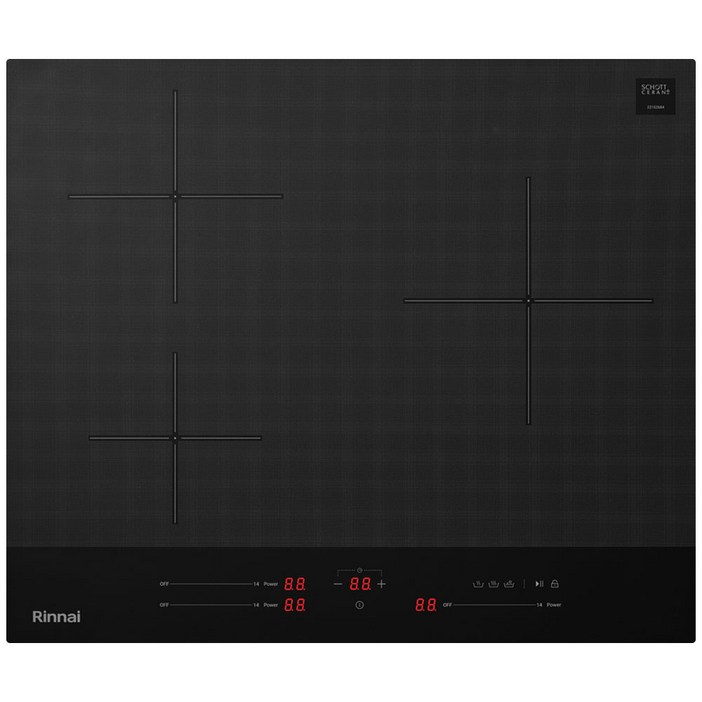 (25년 신제품) 린나이 1등급 3구 인덕션 전기레인지 전기렌지 IHM16BS (빌트인/프리스탠딩)