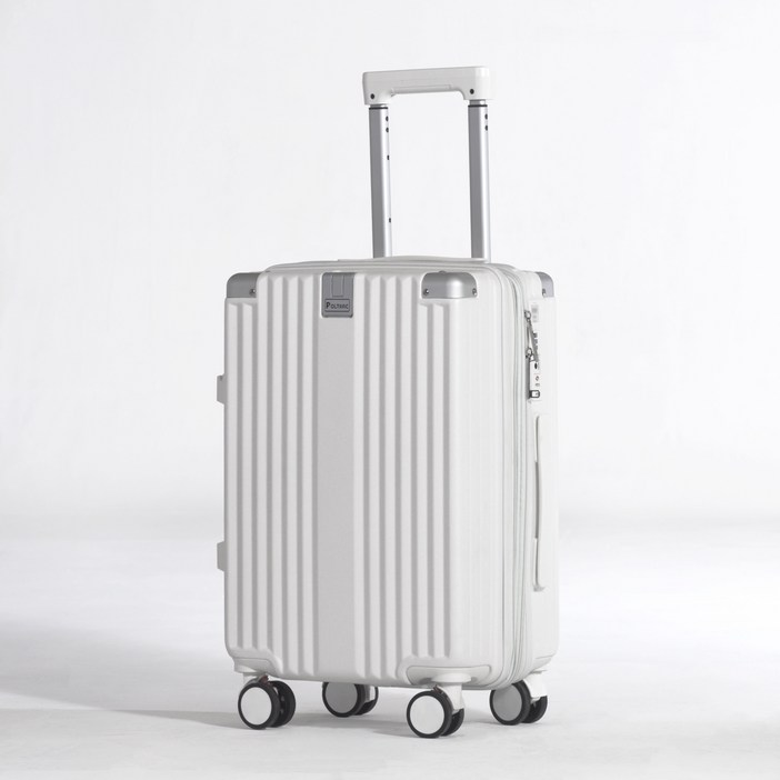 [폴트랙] 캐리어 할리 확장형 저소음 TSA락 폴리카보네이트 USB포트 컵홀더