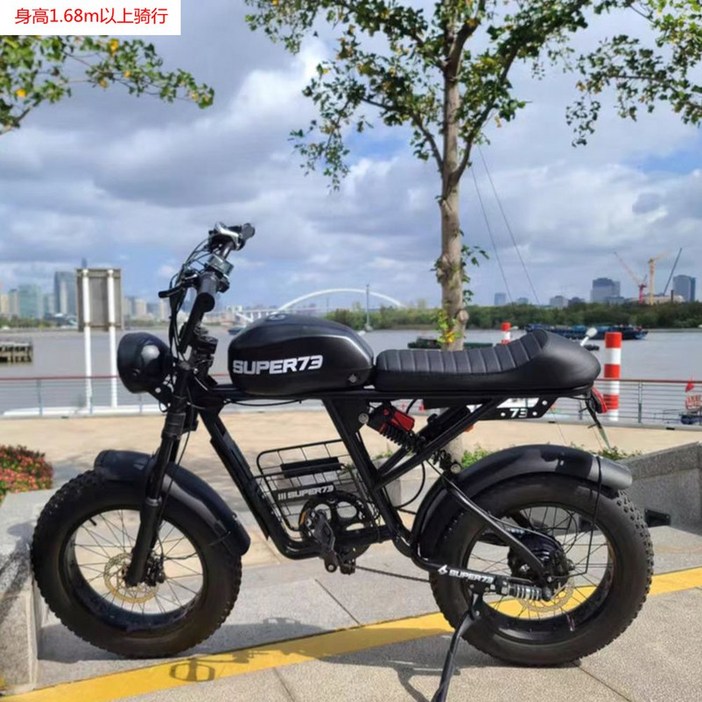 빈티지 자토바이 super73 팻바이크 super73s1 펫바이크전기자전거 크루즈 옐로우