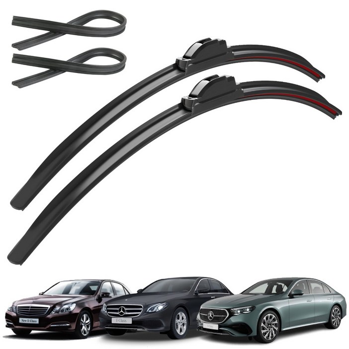 파이널 하이브리드 와이퍼 리필고무 패키지 4P, 벤츠E클래스W2131624